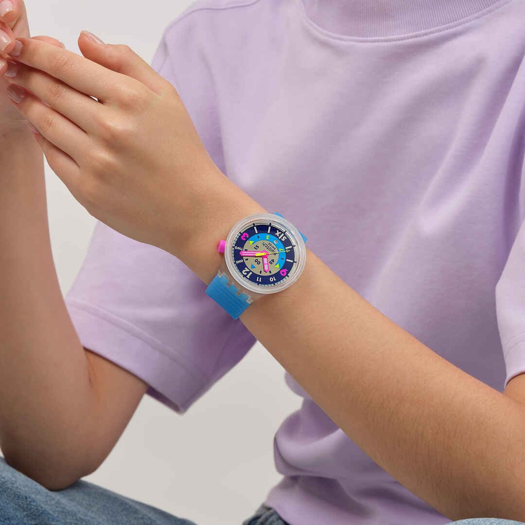 Life style view of product SWATCH NEON HIELO