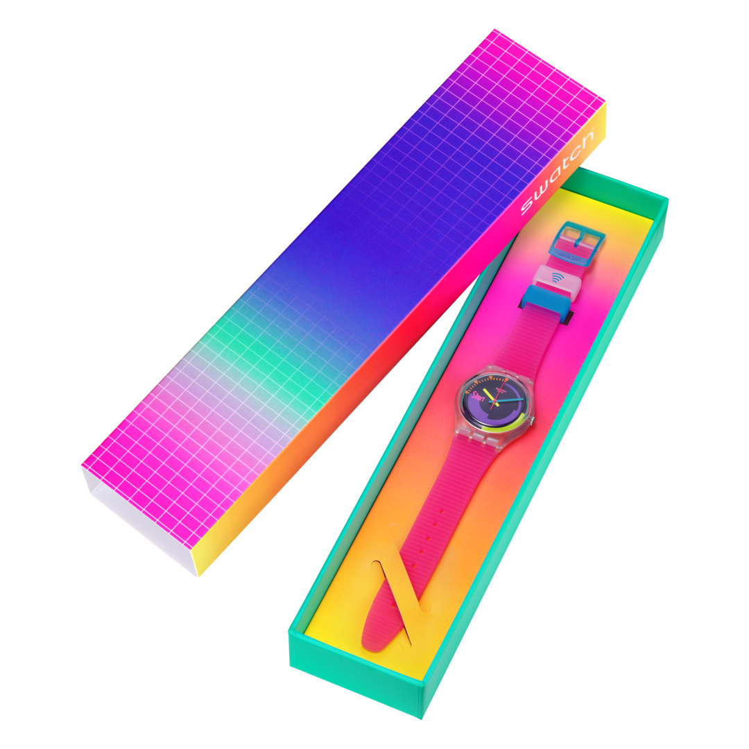 "SWATCH NEON PINK PODIUM PAY!" Gallery Image #4