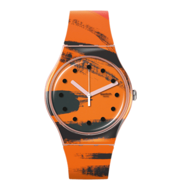 "BARNS-GRAHAM'S ORANGE AND RED ON PINK" Image #2
